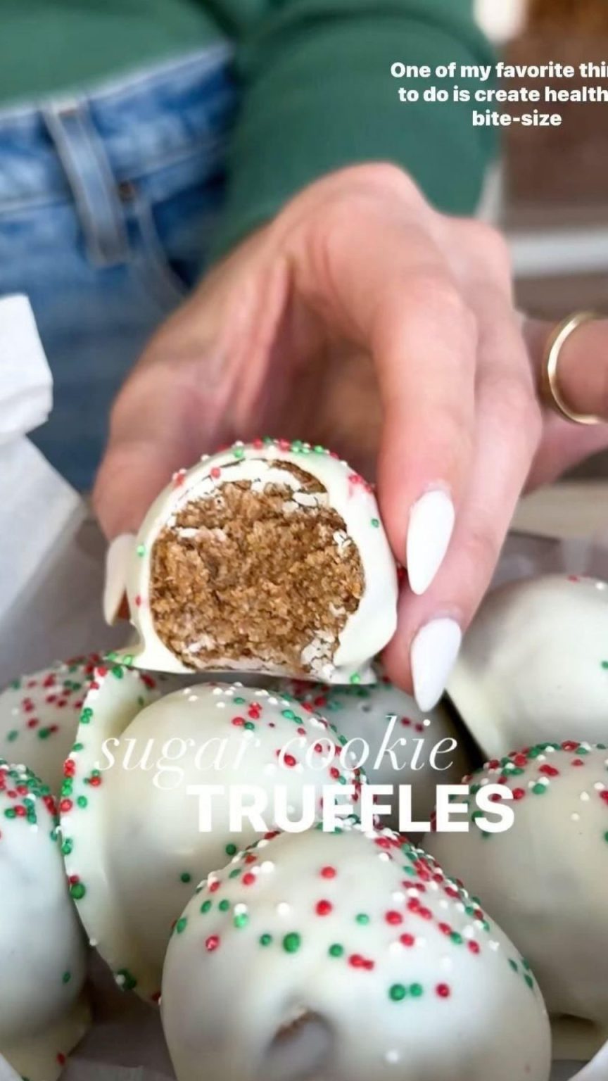 Sugar Cookie Truffles – 9am Chef