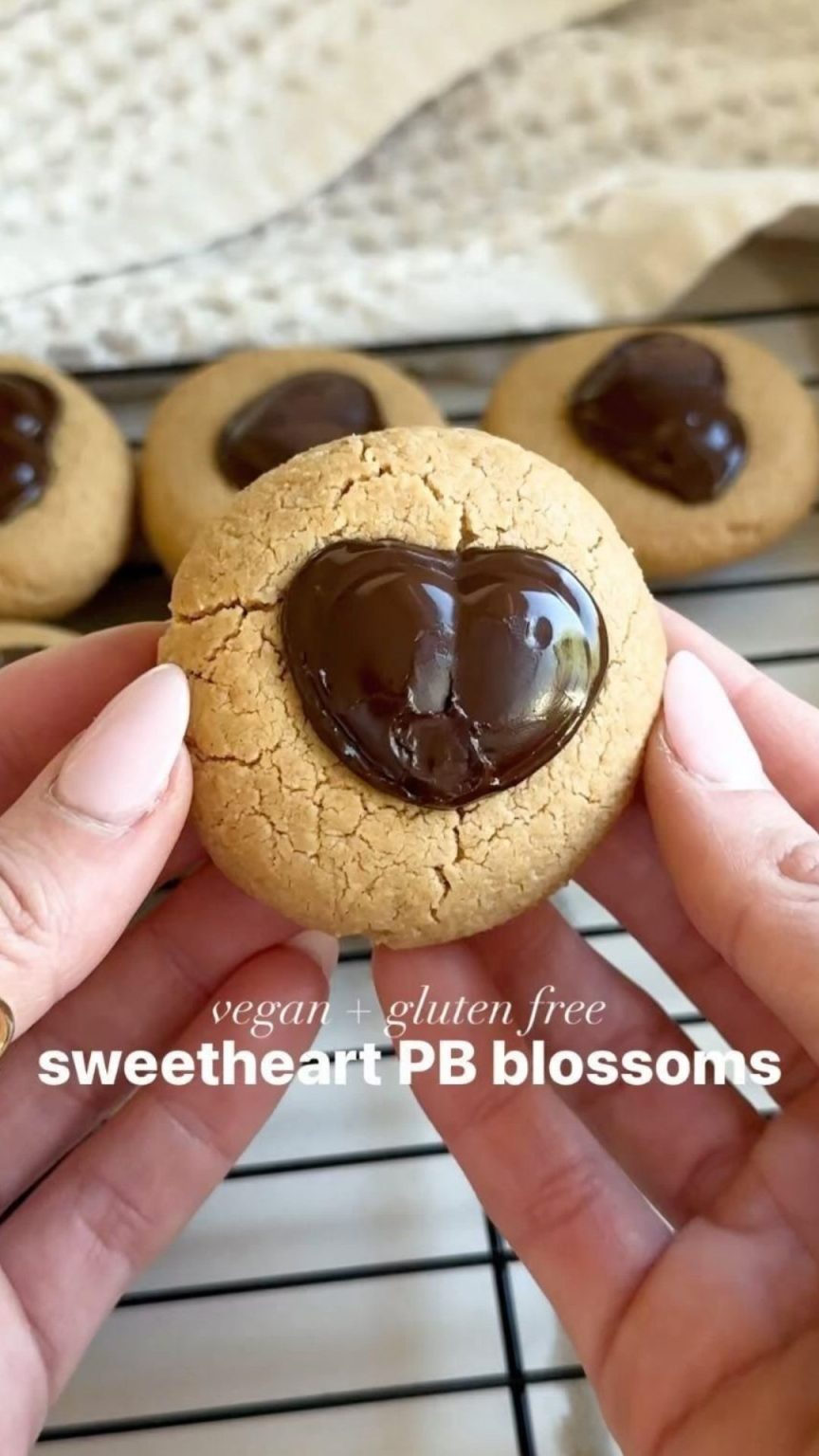 Vegan Peanut Butter Blossoms – 9am Chef