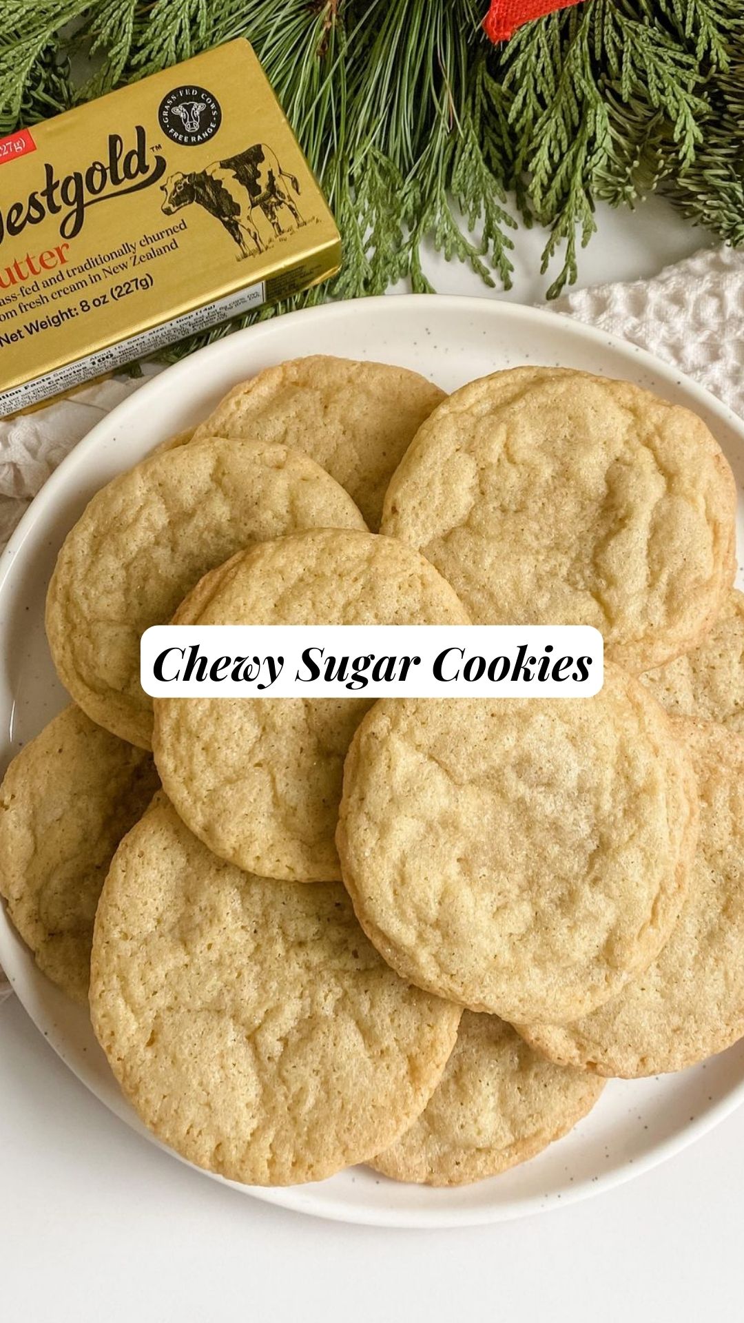 Chewy Sugar Cookies – 9am Chef