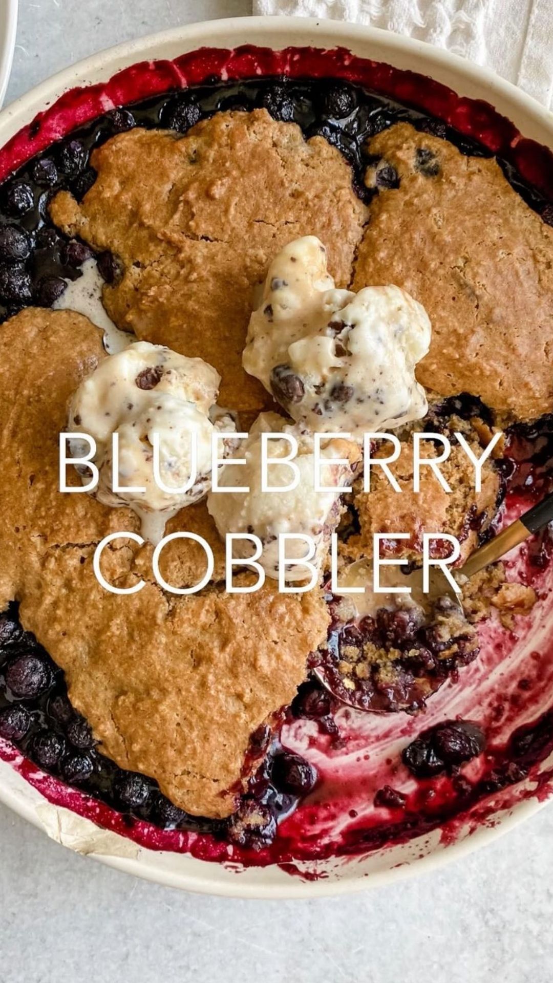 Gluten Free Blueberry Cobbler – 9am Chef