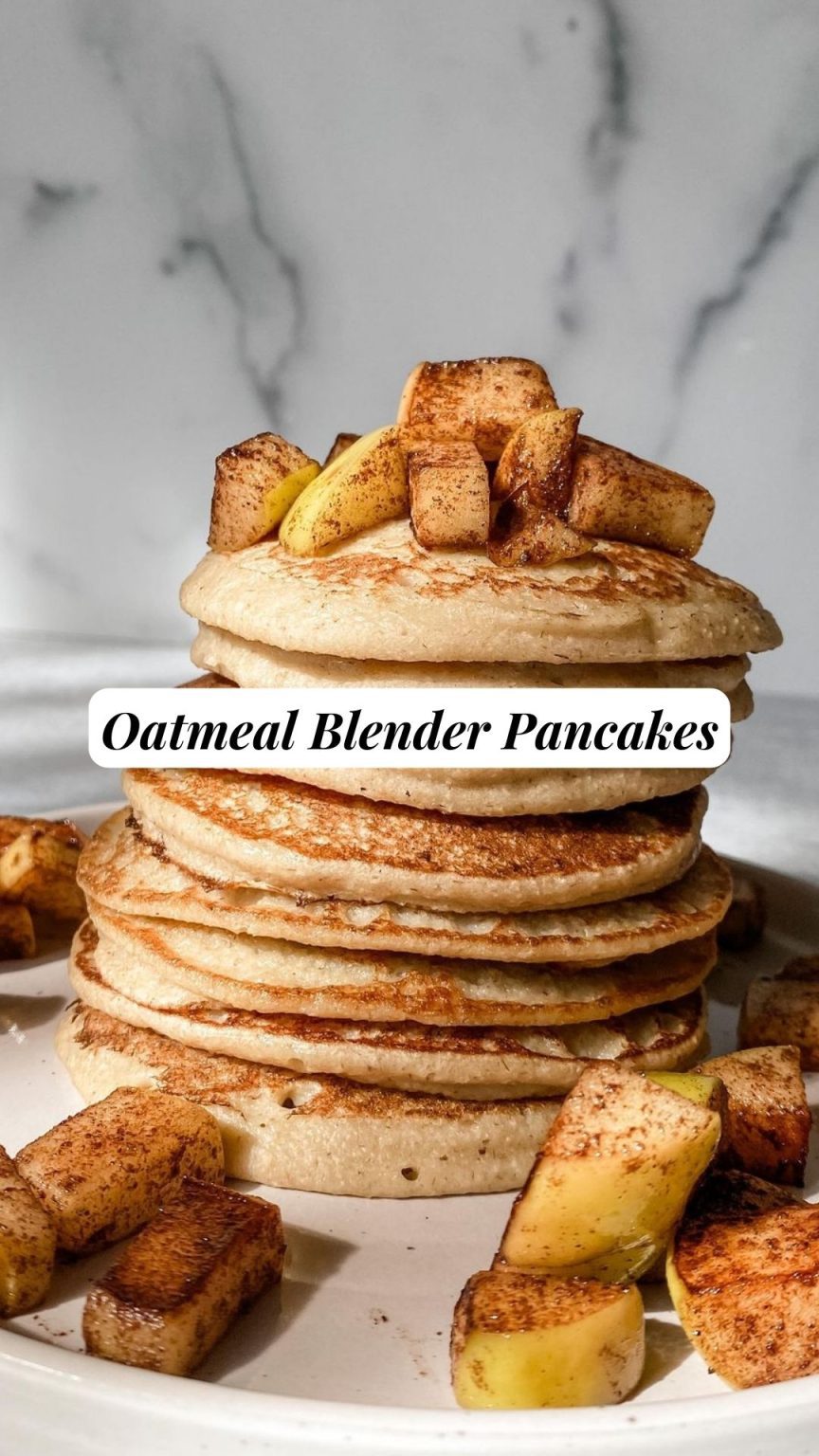 Oatmeal Blender Pancakes 9am Chef