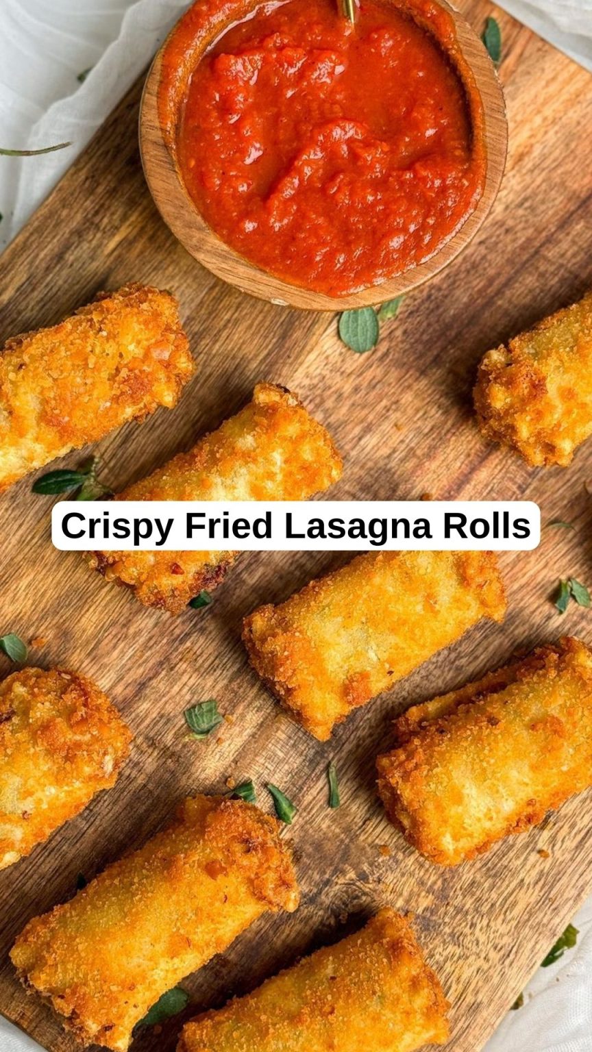 Crispy Fried Lasagna Rolls – 9am Chef