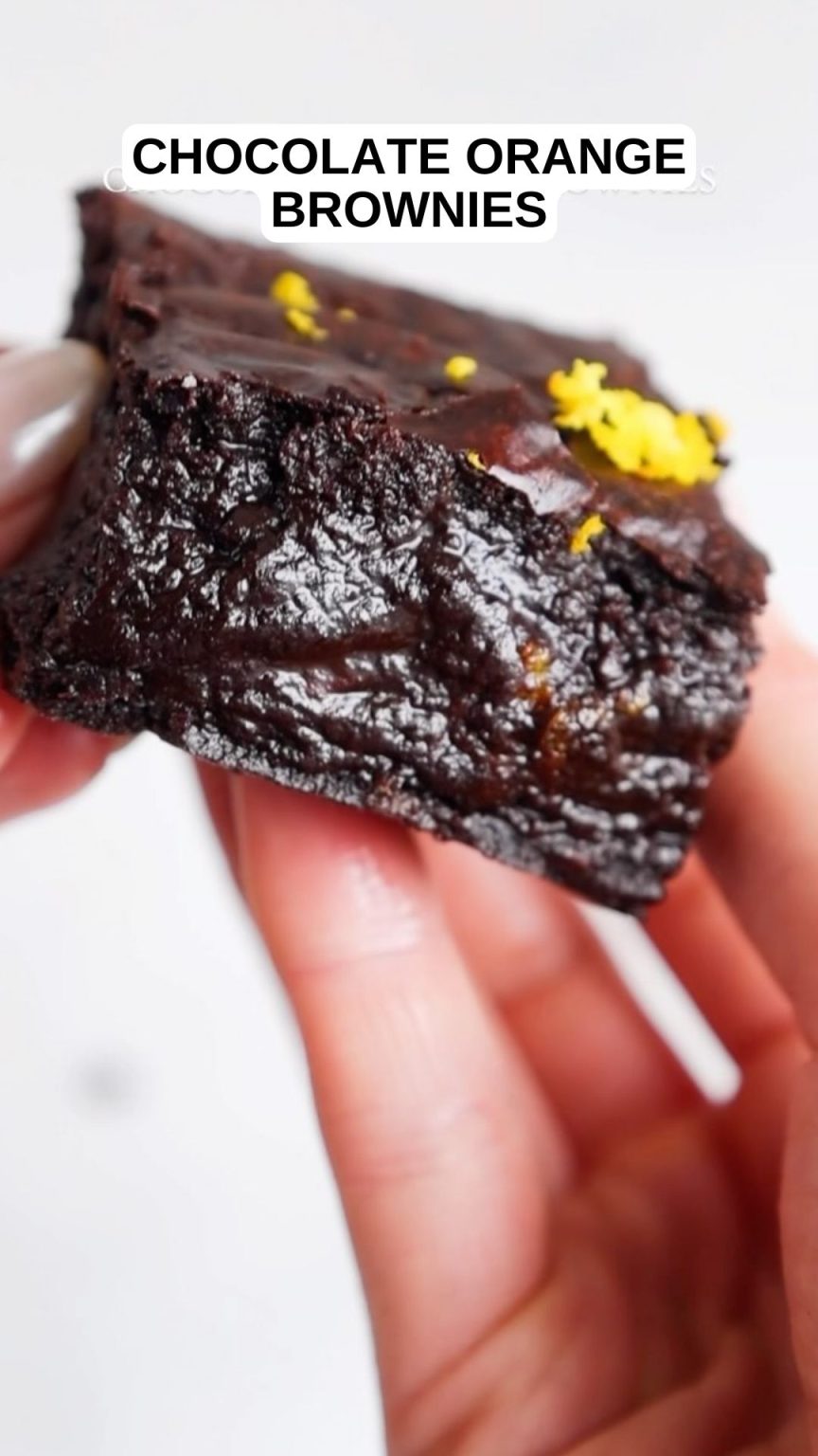 Chocolate Orange Brownies – 9am Chef