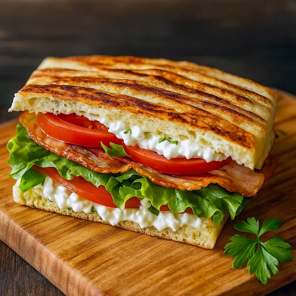 High-protein Cottage Cheese Ceasar Wrap ready for a Low Carb Lunch To Go, part of Wholesome Lunch Ideas and Fiber Filled Recipes, perfect for High Fiber Recipes Lunch, Protein Filled Lunch Ideas, Cottage Cheese Uses Low Carb, Low Calorie On The Go Lunch, and Protein Sandwich Ideas.