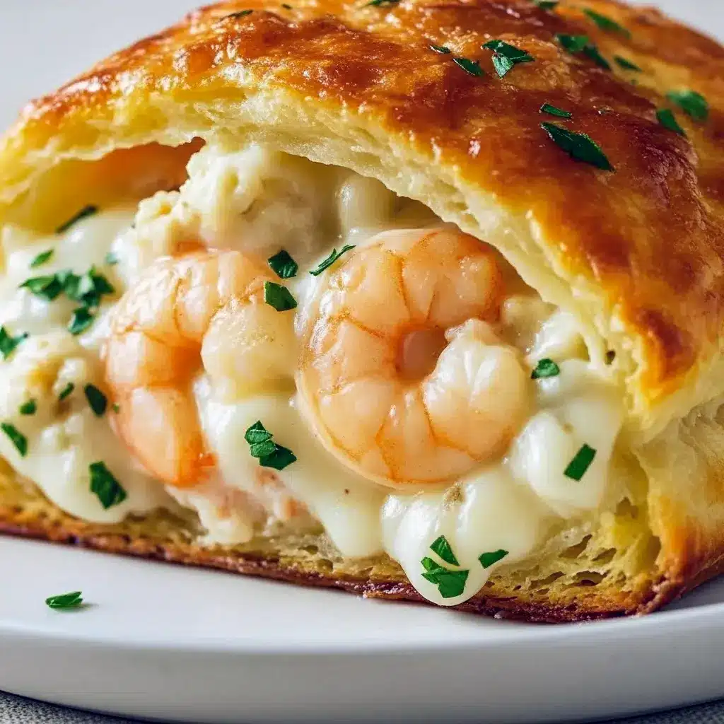 Golden, flaky biscuits stuffed with gooey cheese, tender shrimp, and sweet crab, brushed with butter and baked to perfection – the ultimate Shrimp Crab Biscuit Melts and easy Seafood Recipe for seafood lovers.