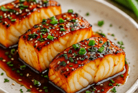 One-pot Ginger Soy cod fillets with rice and vegetables, a perfect Simple Fish Dinner Recipes, ideal Seafood Dinner Healthy, easy Meals With Cod Fish, flavorful Healthy Dinner Fish Recipes, and delicious Saucy Fish Recipes, one of the best Great Fish Recipes for One Pot Cod Recipes, classic Seafood Dinner Recipes Healthy.