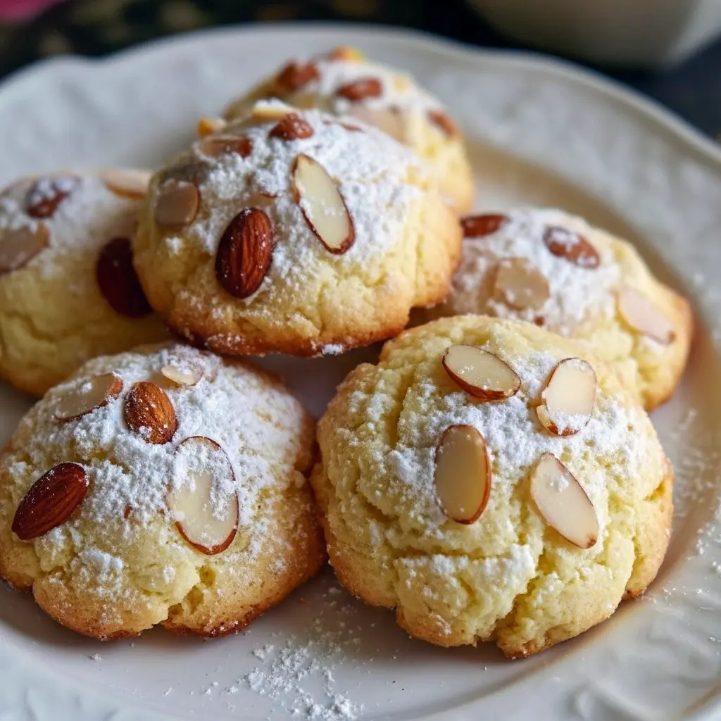 Italian Almond Ricotta Cookies — Soft, Chewy & Light - 9am Chef