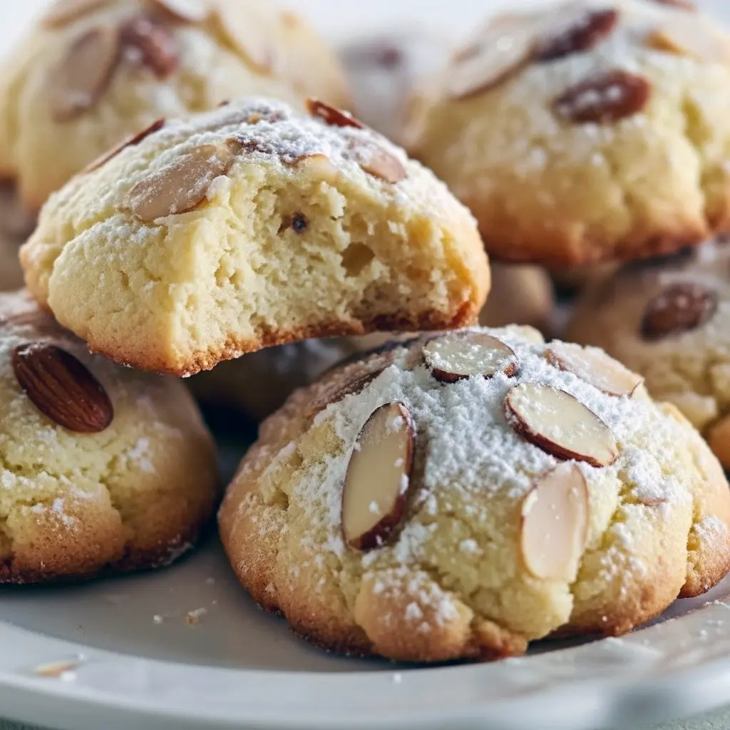 Italian Almond Ricotta Cookies — Soft, Chewy & Light - 9am Chef