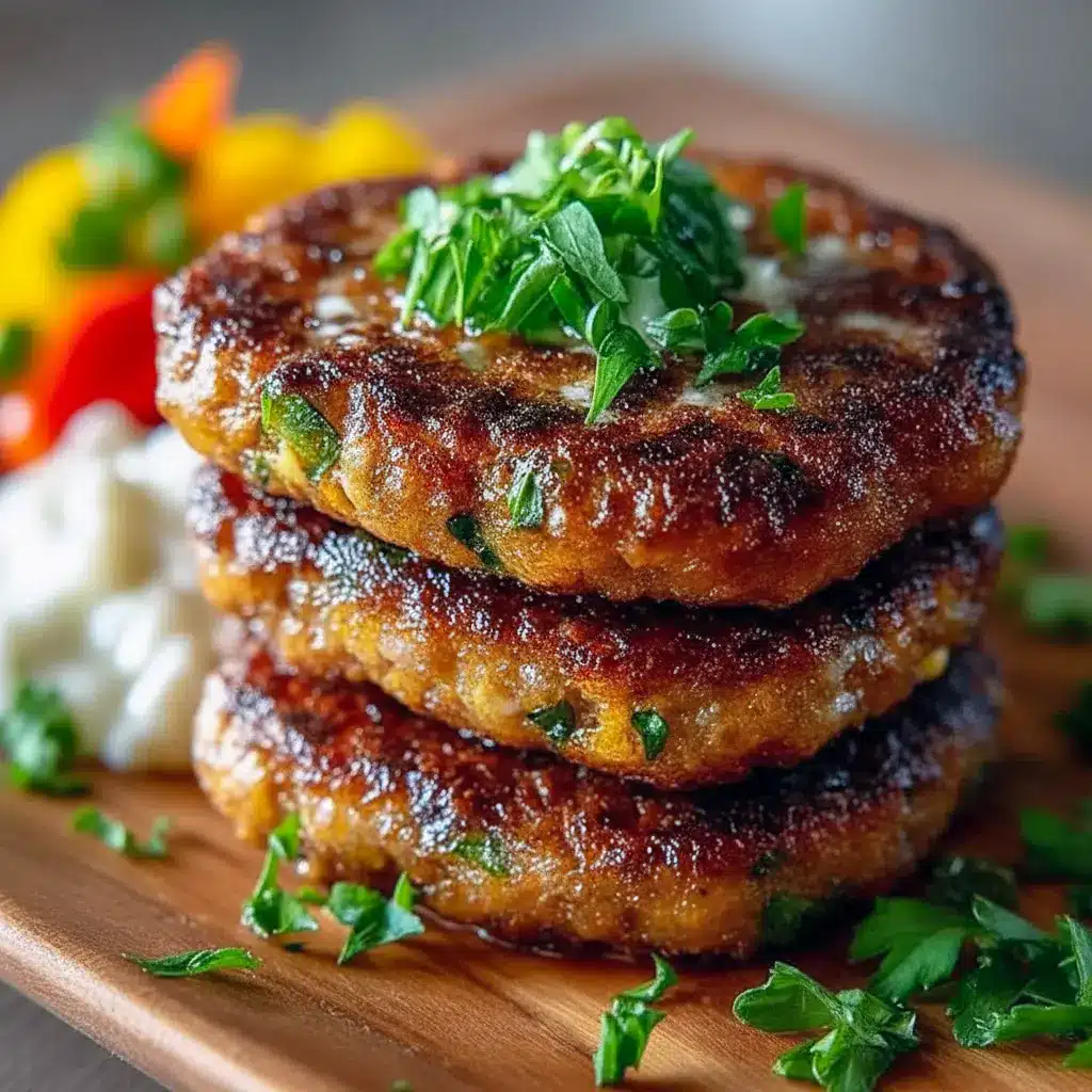 Close-up shot of crispy, golden Sausage Hashbrown Patties stacked on a plate, showing their crunchy edges and savory texture—perfect Easy Breakfast Bites for mornings, quick Busy Breakfast Ideas, or classic Hash Browns And Sausage lovers. Great as a simple Brunch Meat, easy Brunch Main Dish Ideas, hearty Brunch Meat Dishes, or grab-and-go Meat Breakfast. Ideal for tailgates and fun Football Breakfast Ideas.
