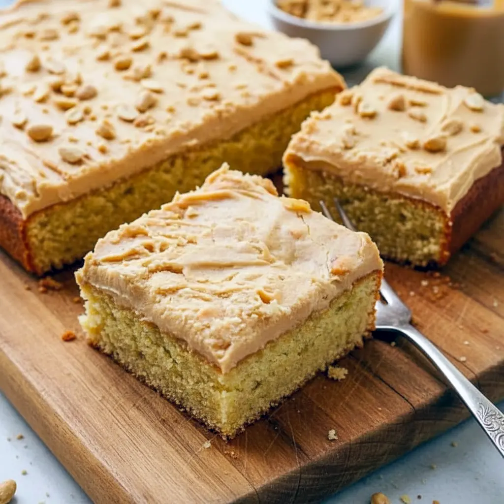 Decadent Peanut Butter Sheet Cake — Fudgy, Nutty & Crowd-Pleasing