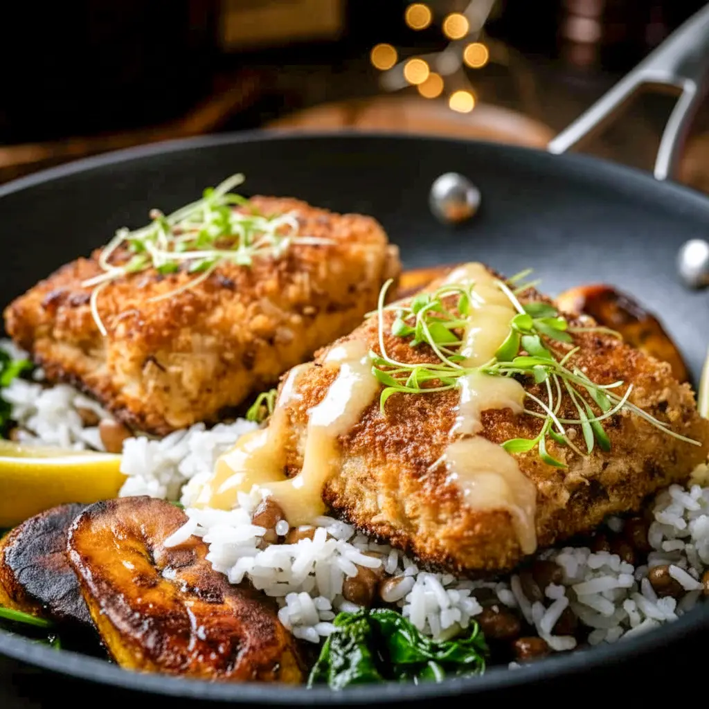Summer dinner upgrade: Mahi Mahi gets a crispy coconut cloak and a tangy pineapple-beer butter finish — this Coconut Crusted Mahi is effortless and showstopping. Perfect for weeknight feasts or weekend entertaining.