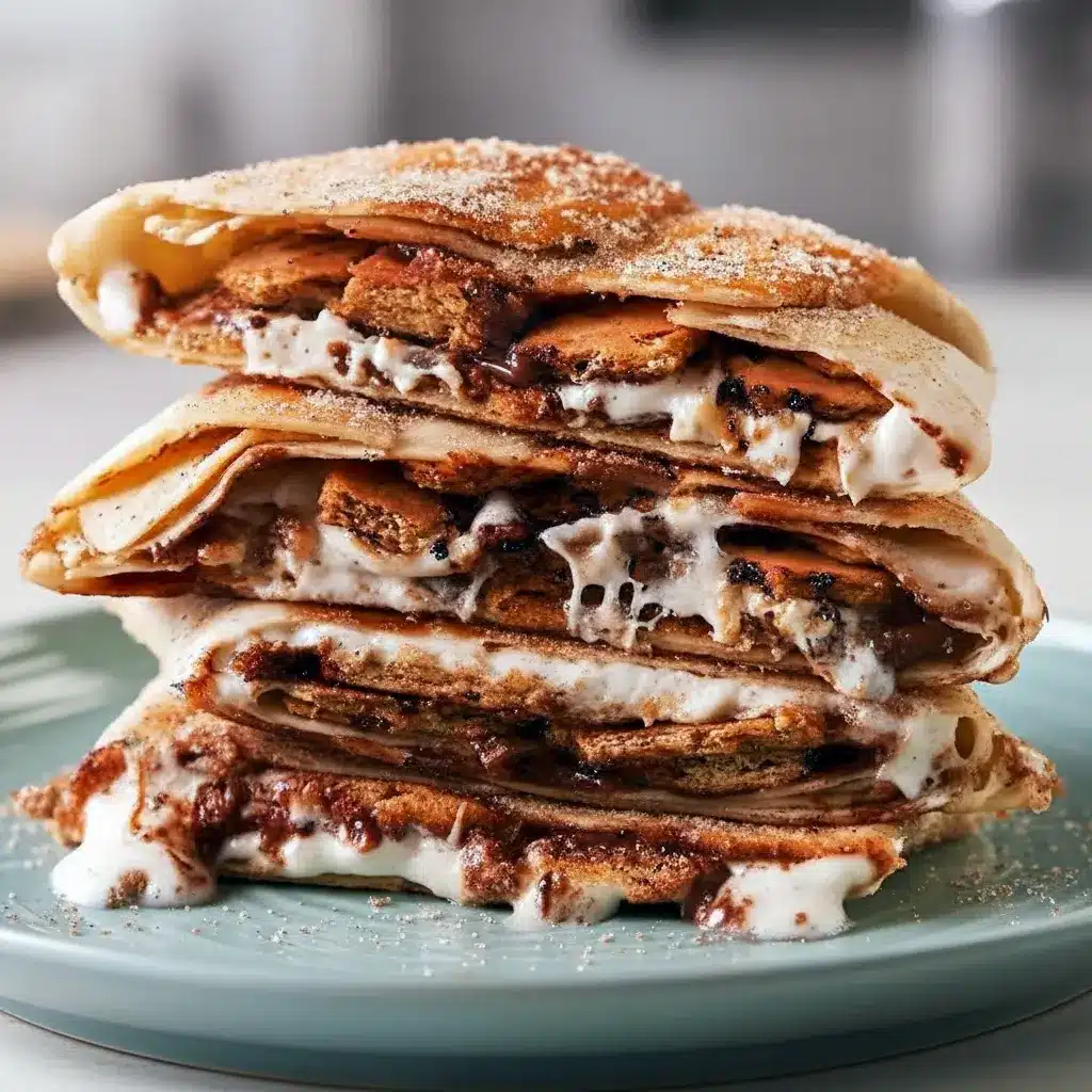 Decadent S’mores Crunchwrap — Chocolate, Marshmallow & Crunchy Shell ...