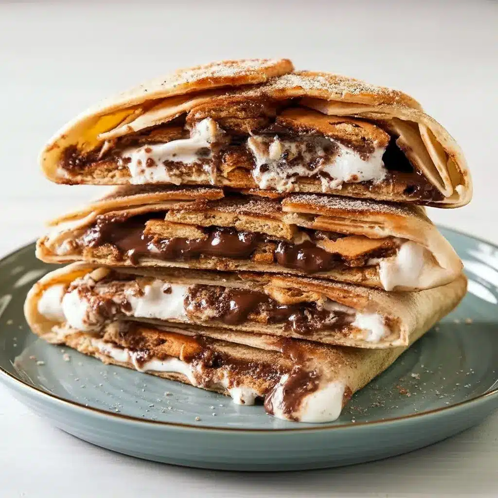 Decadent S’mores Crunchwrap — Chocolate, Marshmallow & Crunchy Shell ...