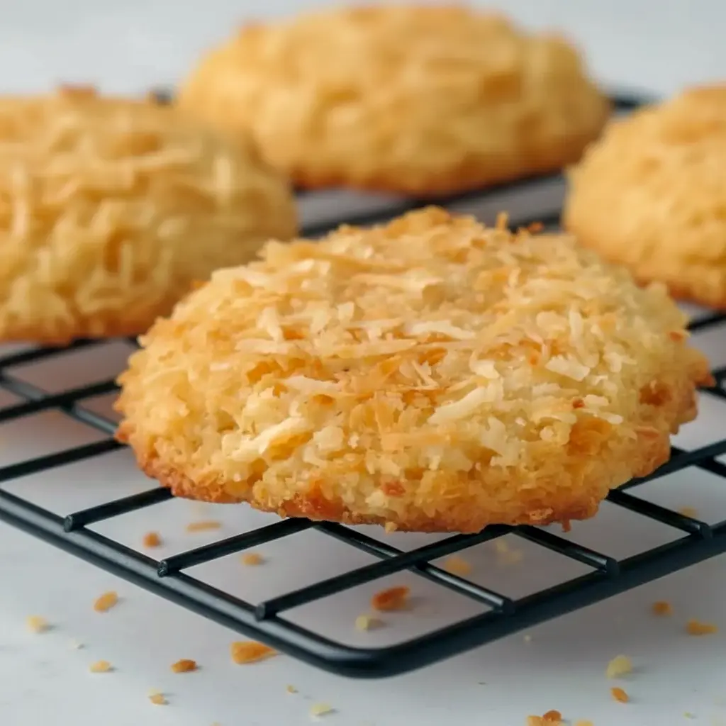 Chewy Coconut Cookies served as cozy Coconut Cake Cookies with a soft, buttery crumb and plenty of coconut flavor.