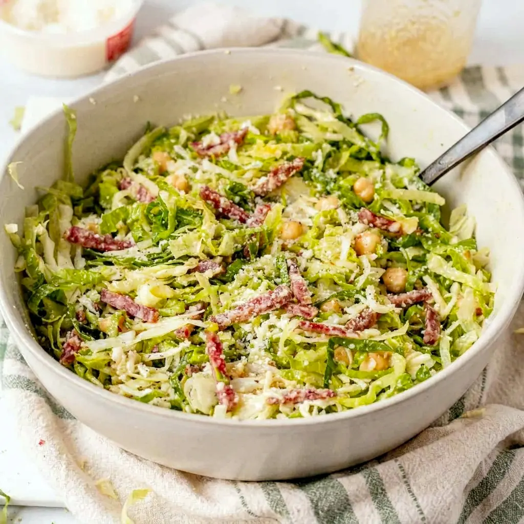 Famous La Scala Chopped Salad tossed with tangy dressing, a colorful option for Delicious Salads and meal prep.