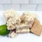 A bright pan of Key Lime Pie Rice Krispie Treats with a citrusy twist and Key Lime Rice flavor for a fun summer dessert.