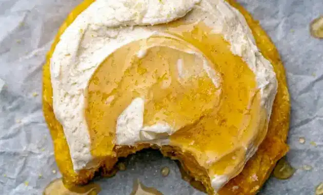 A cozy tray of Cornbread Cookies topped with honey frosting, perfect for To Go Dessert Ideas and fall gatherings.