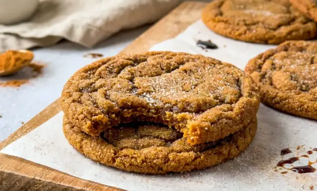 Chewy Pumpkin Spice Cookies fresh from the oven, perfect for Fall Cookie Recipes Easy Homemade and cozy autumn baking.