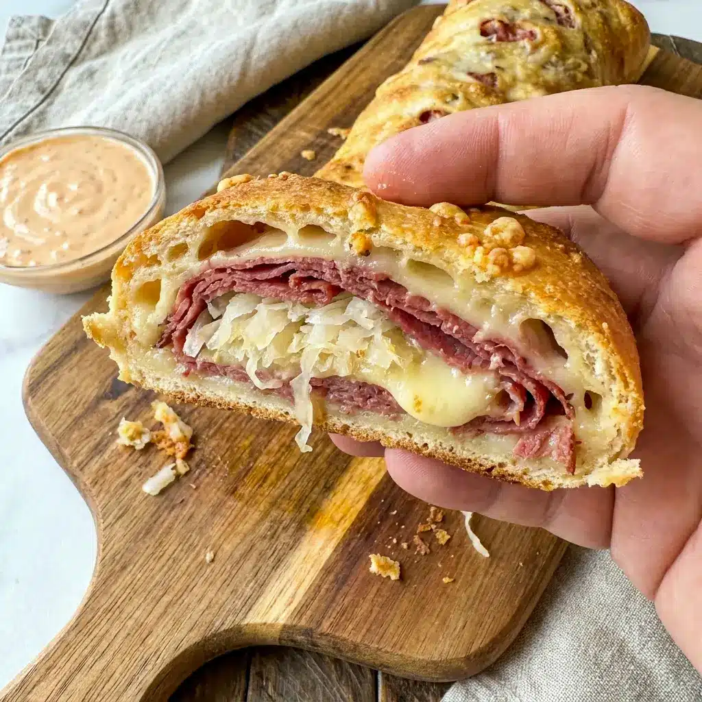 Reuben Stromboli is a satisfying Easy Reuben Stromboli idea for dinner, lunch, or a shareable party snack.