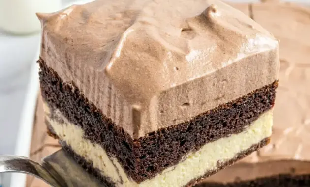 Italian Love Cake with a creamy ricotta layer and rich chocolate topping, styled as a delicious Sicilian Love Cake Recipe for a festive dessert board.