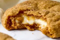 This Pumpkin Cheesecake Cookies recipe showcases soft, creamy cookies perfect for Cute Fall Deserts and cozy Thanksgiving baking.
