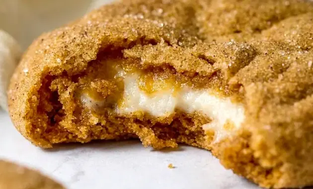 This Pumpkin Cheesecake Cookies recipe showcases soft, creamy cookies perfect for Cute Fall Deserts and cozy Thanksgiving baking.