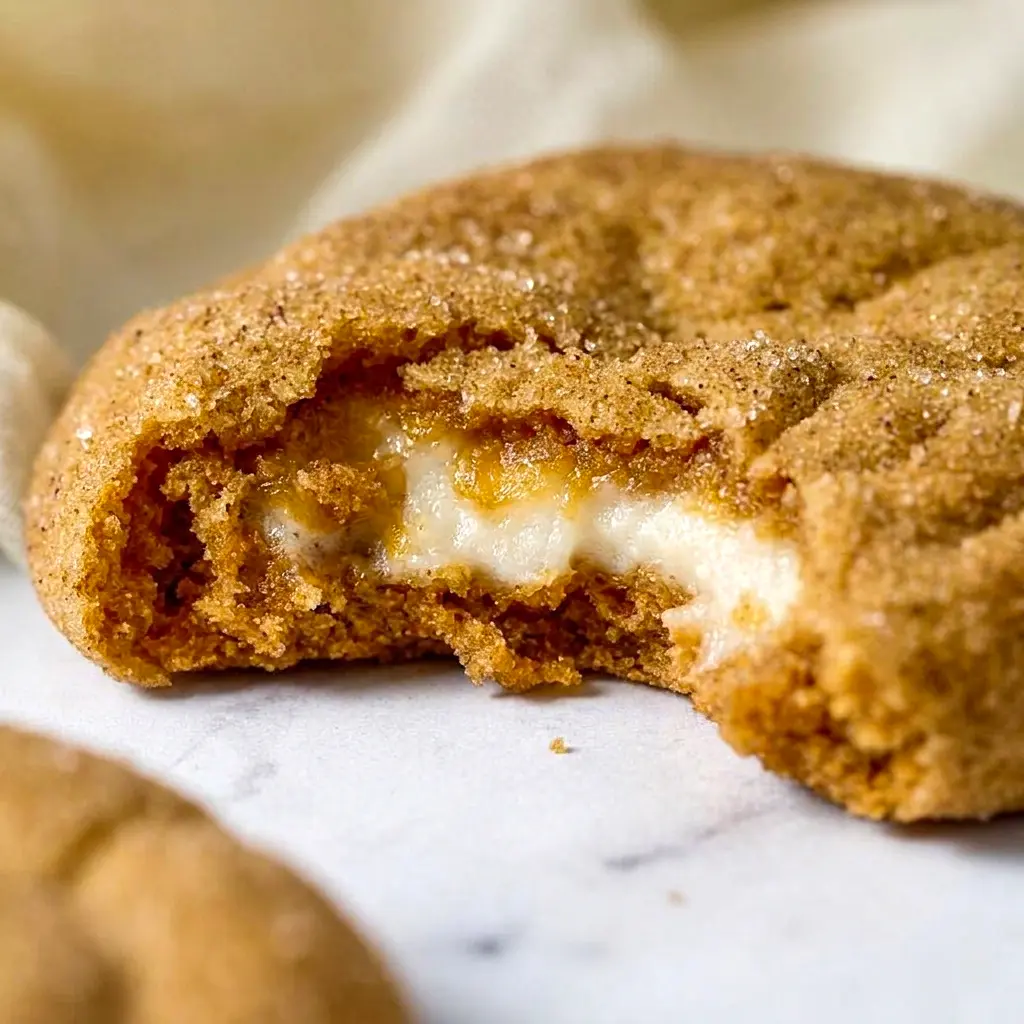 This Pumpkin Cheesecake Cookies recipe showcases soft, creamy cookies perfect for Cute Fall Deserts and cozy Thanksgiving baking.